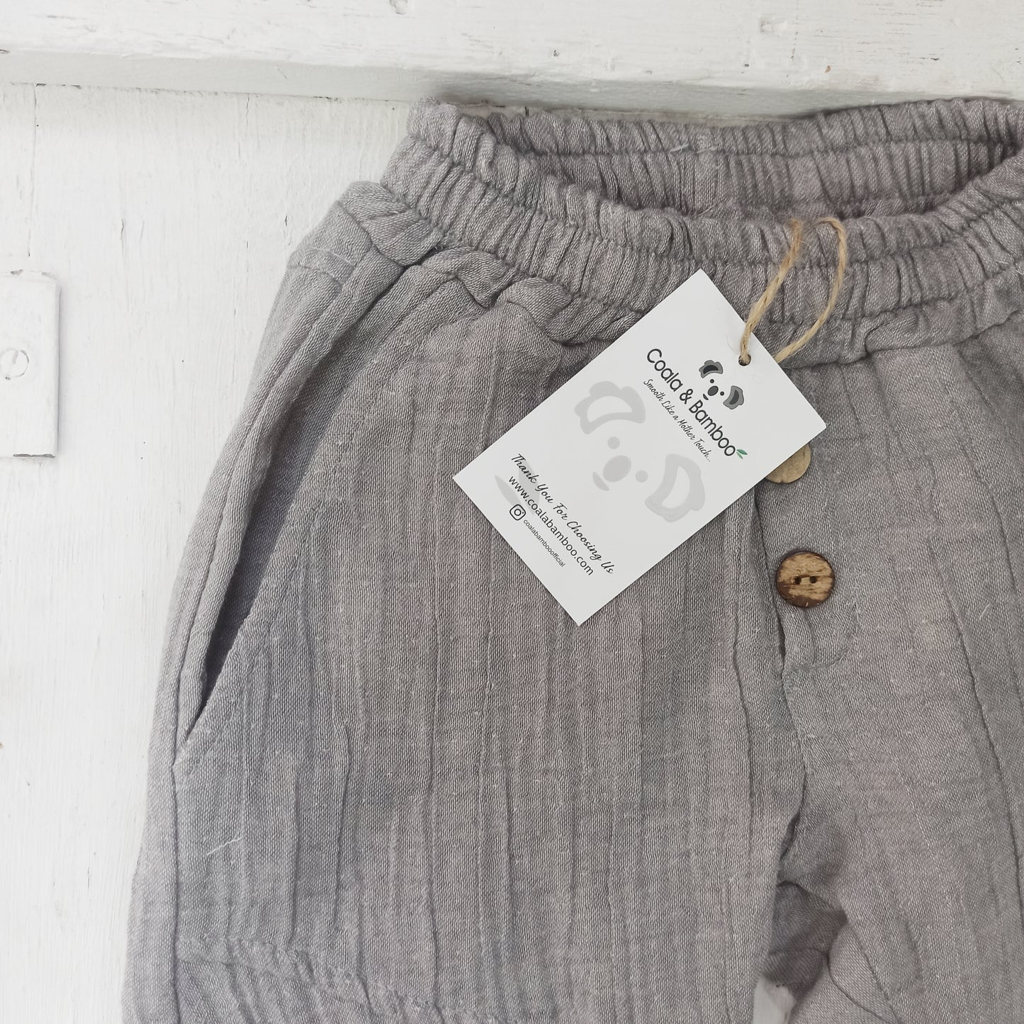 Boston Shorts -Aged 2 Yrs to 8 Yrs- Colored Grey