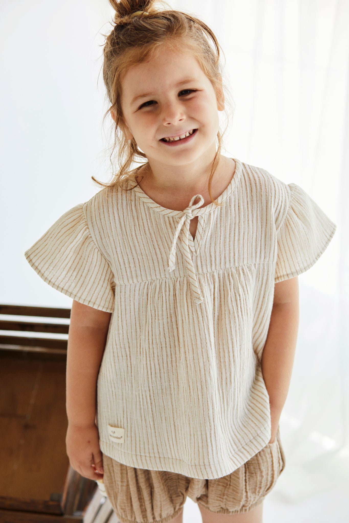 Bern Top and Shirt Set Aged 1 Year to 6 Yrs- Colored Stone