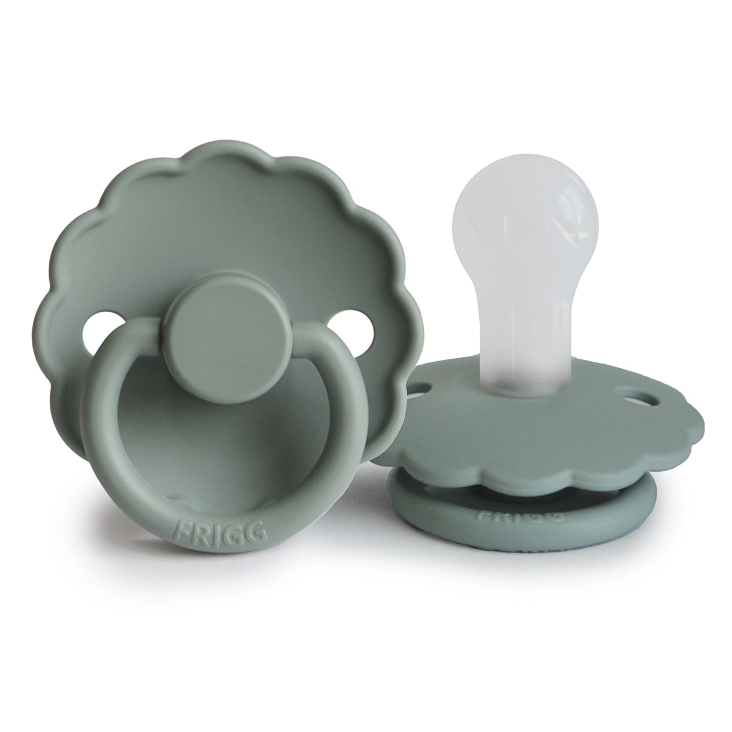 FRIGG Daisy Silicone Baby Pacifier 1-Pack Lily Pad 0-6 months