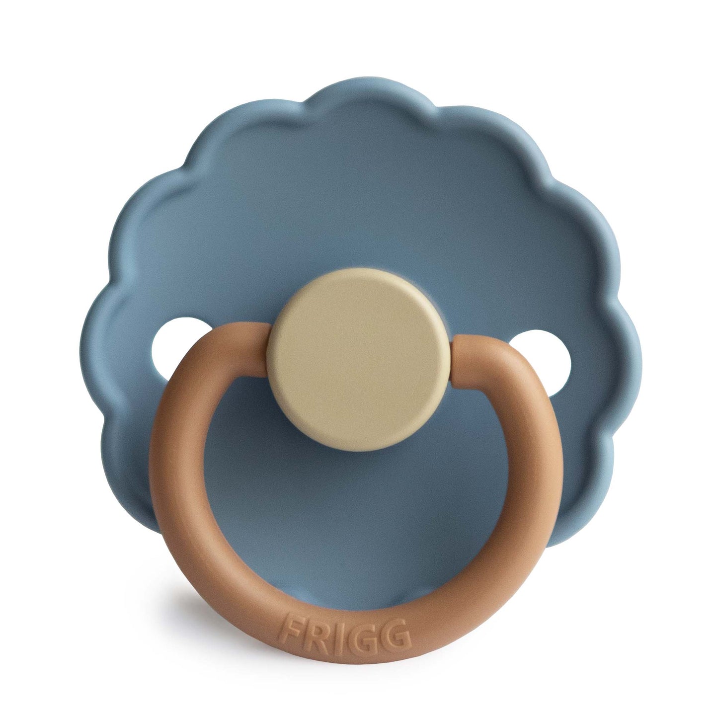 FRIGG Daisy Silicone Baby Pacifier 1-Pack Breeze Size 1 (0-6 Months)