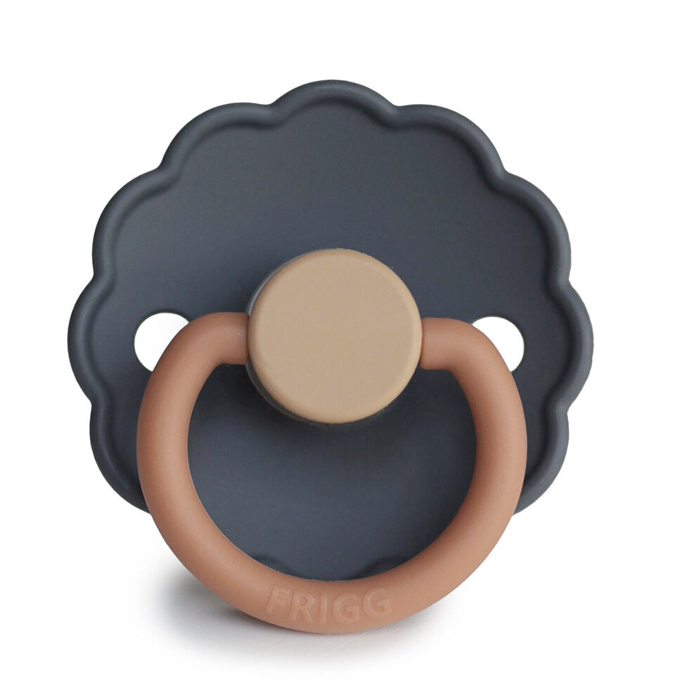 FRIGG Daisy Silicone Baby Pacifier 1-Pack Aurora Size 2 (6-18 Months)
