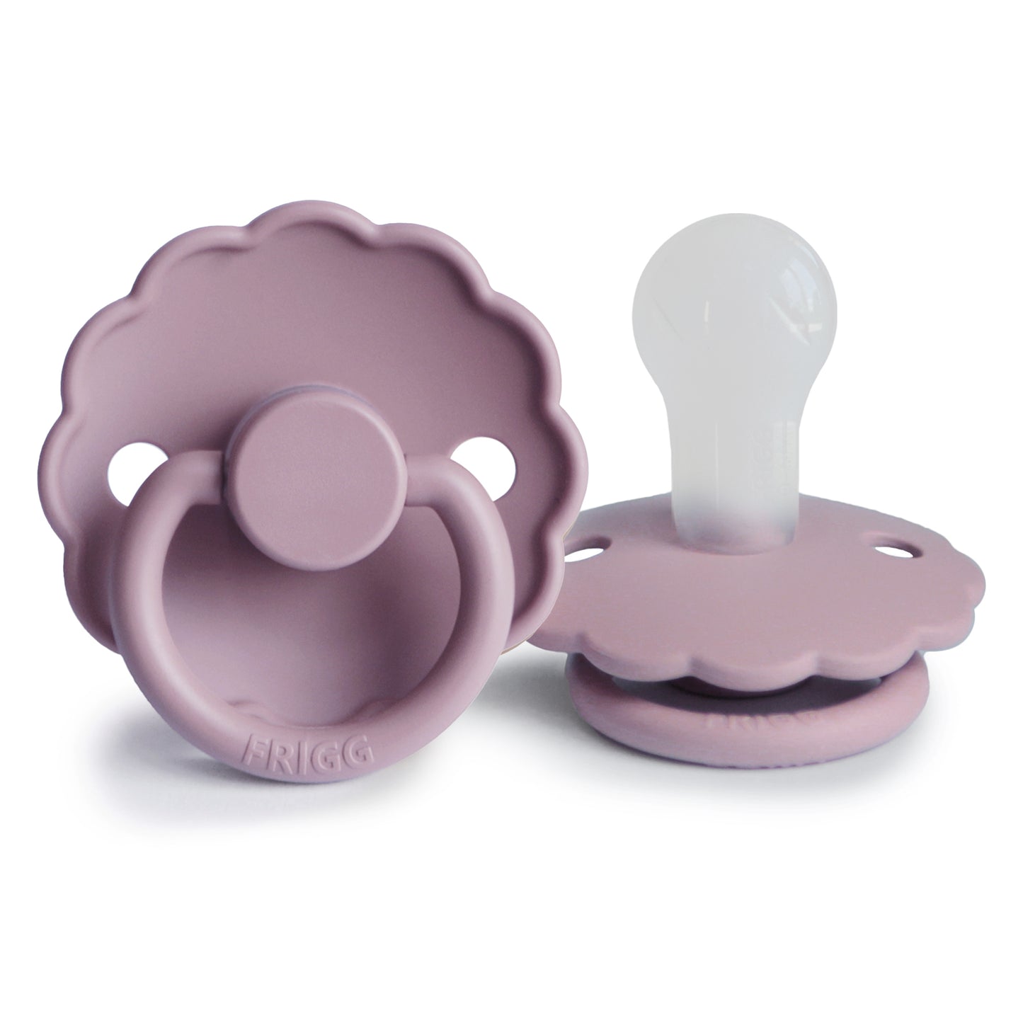 FRIGG Daisy Silicone Baby Pacifier 1-Pack Heather Size 1 (0-6 Months)