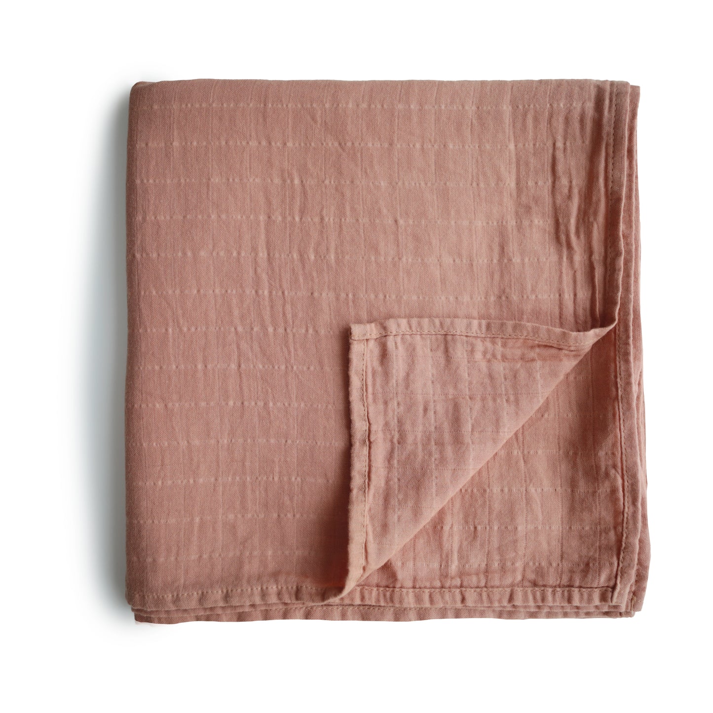Mushie Swaddle - Colour: Tawny Birch