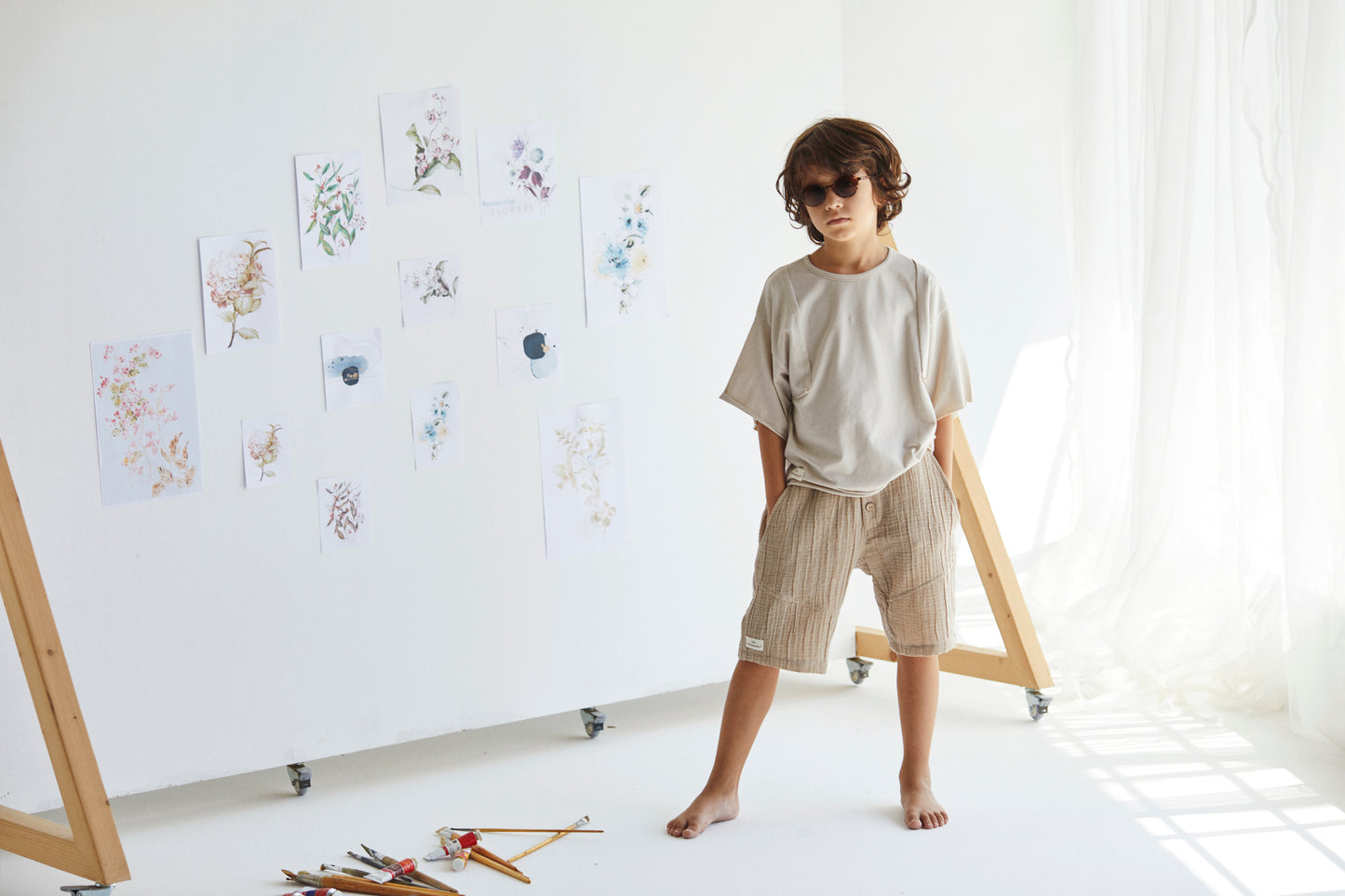 Arica T-shirt - Aged 1 Yr to 8 Yrs- Colored Stone