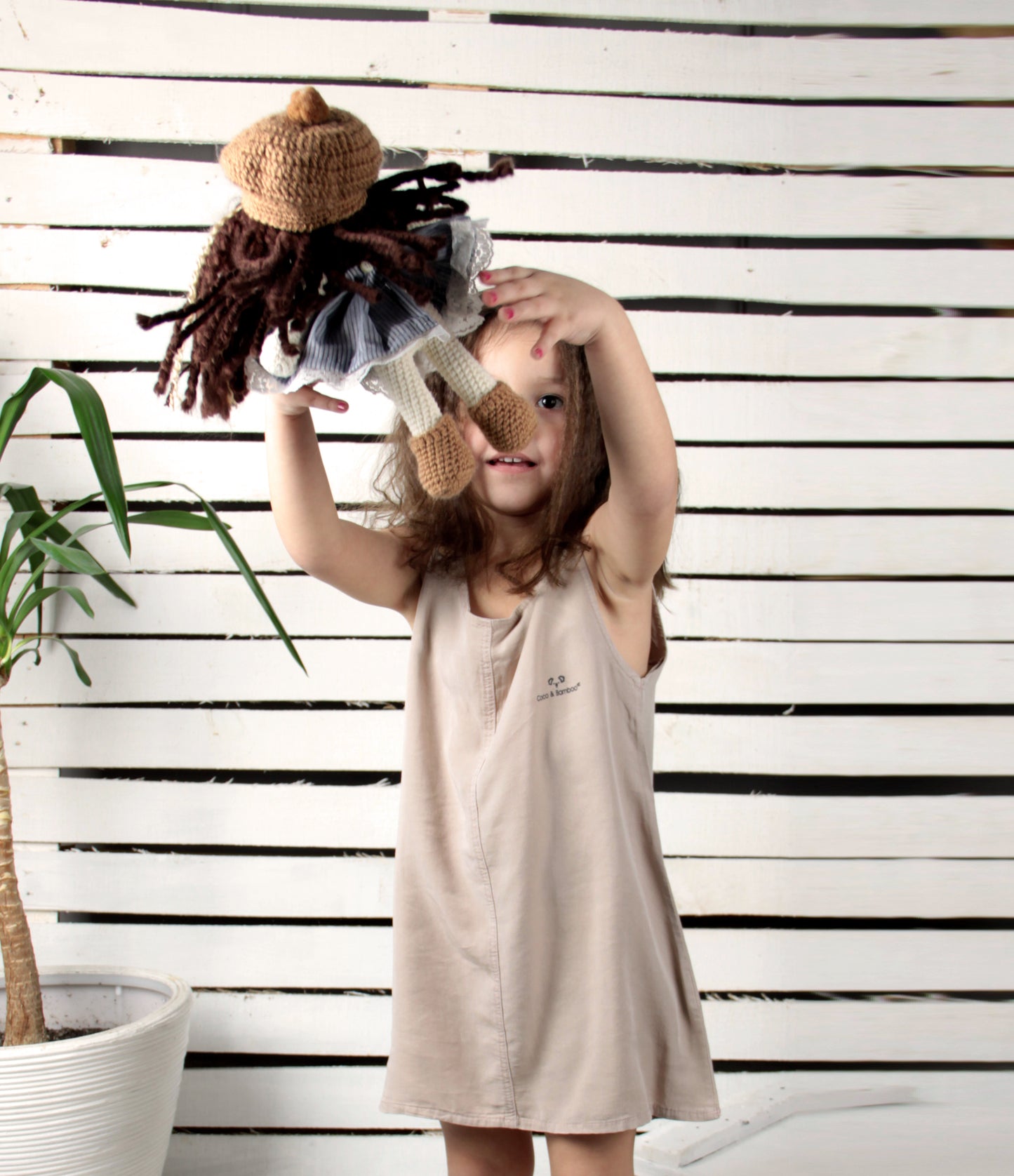 Rimini Dress - Aged 2 Yrs to 7 Yrs- Colored Stone