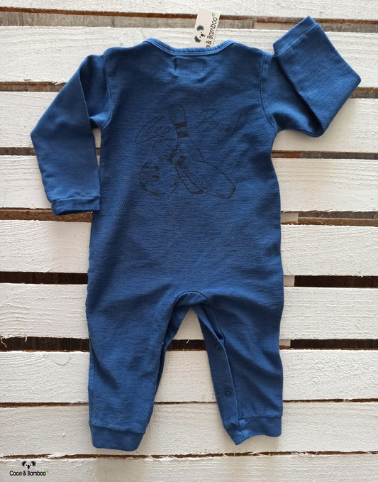 Blue Baby Romper