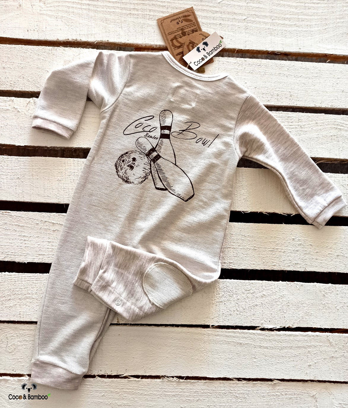Ecru Baby Romper