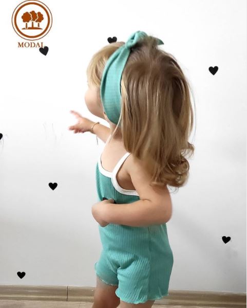 Havana Girl Rompers & Bandana - Mint Aged 6m to 4 Years