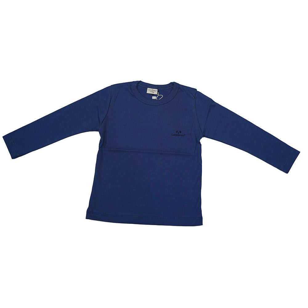 Cotton sweatshirt Aged 3 Yrs to 9 Yrs- Colored Blue
