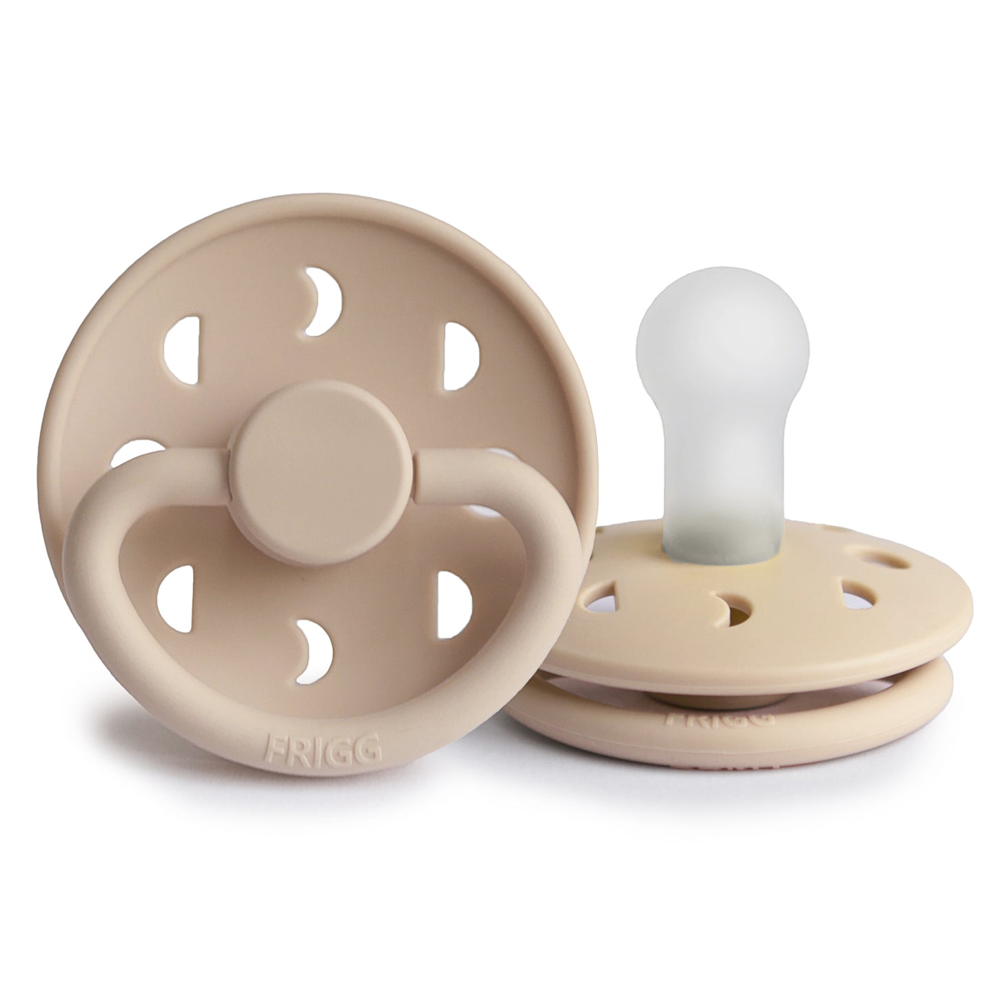 FRIGG Moon Phase Silicone Baby Pacifier 6-18M 1-Pack Croissant - Size 2