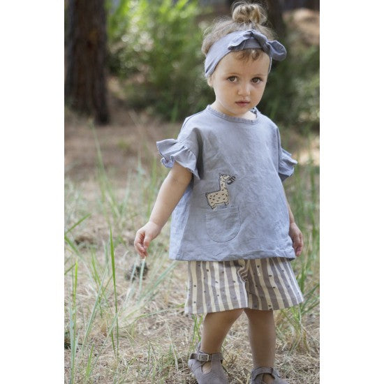 Organic Porpoise Baby Woven Headband