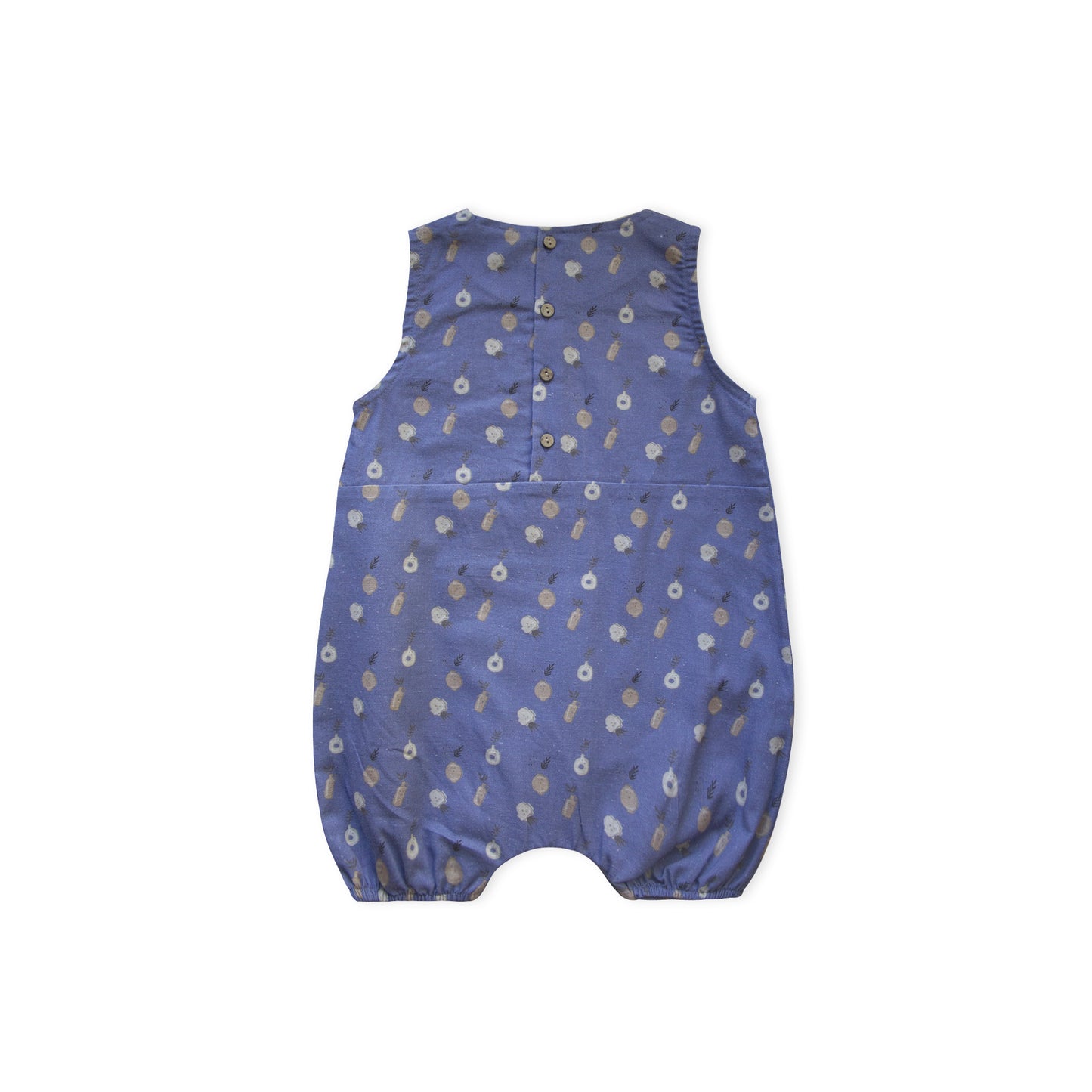 Organic Blue Ice ’Plant Ceramics’ Woven Romper