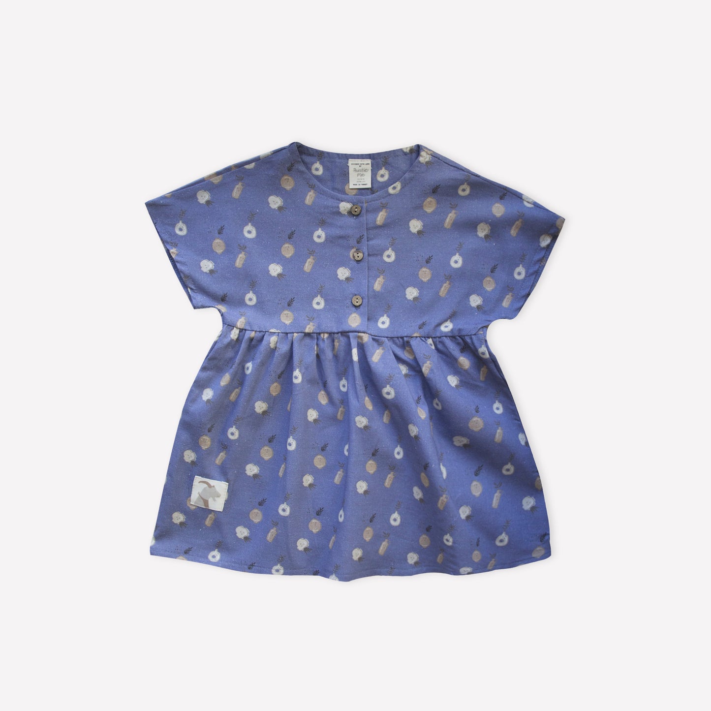 Blue Ice ’Plant Ceramics’ Dress