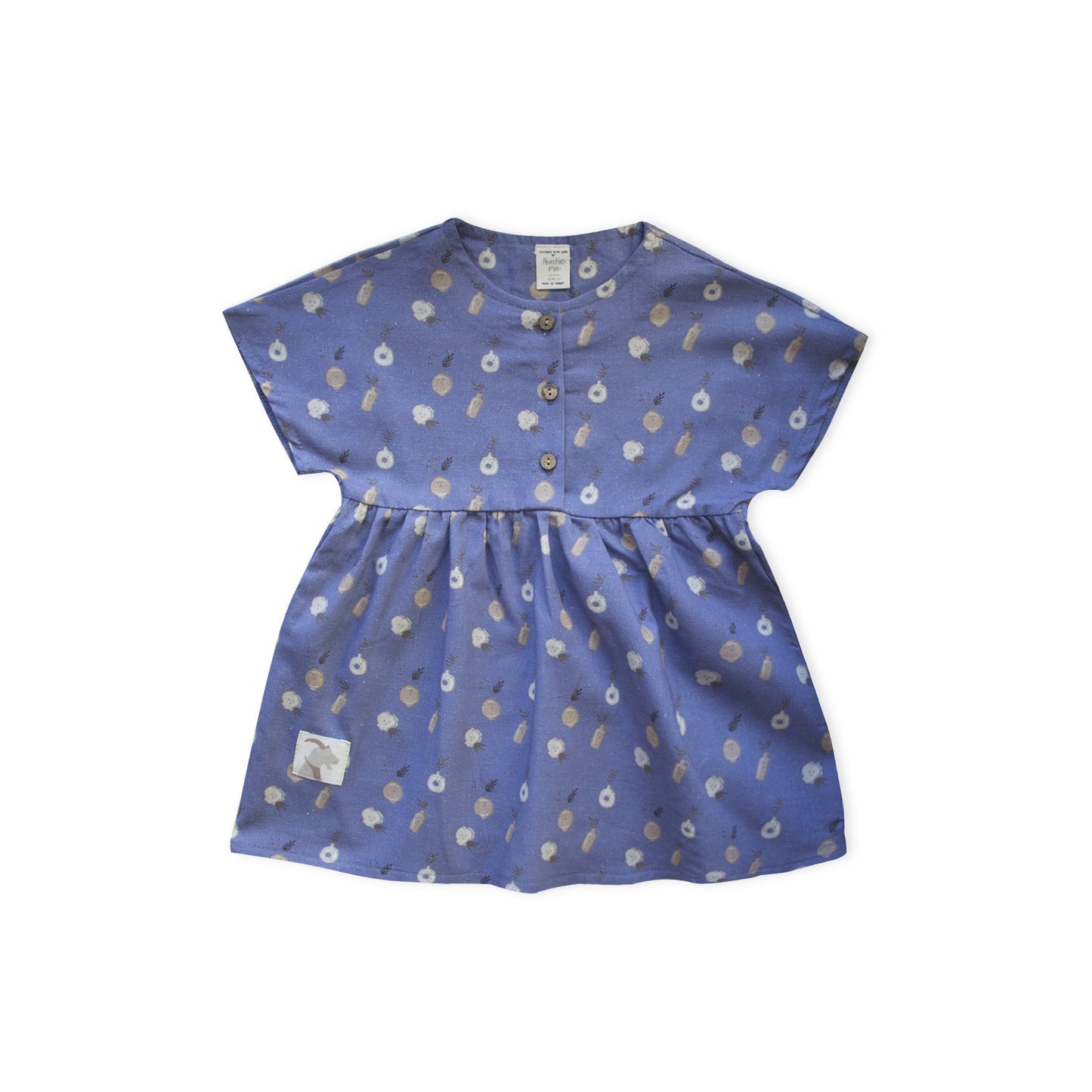 Blue Ice ’Plant Ceramics’ Dress
