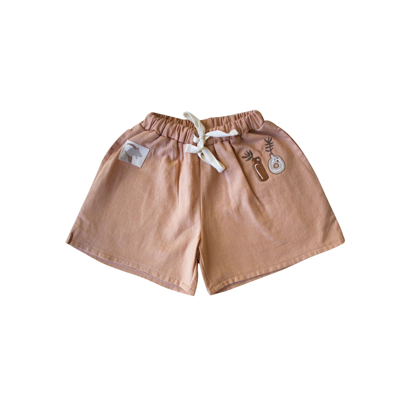 Organic Cork ’Two Plant Ceramics’ Woven Shorts