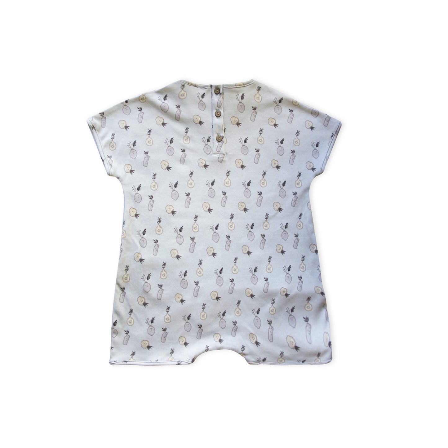 Foggy Dew ’Plant Ceramics’ Woven Romper
