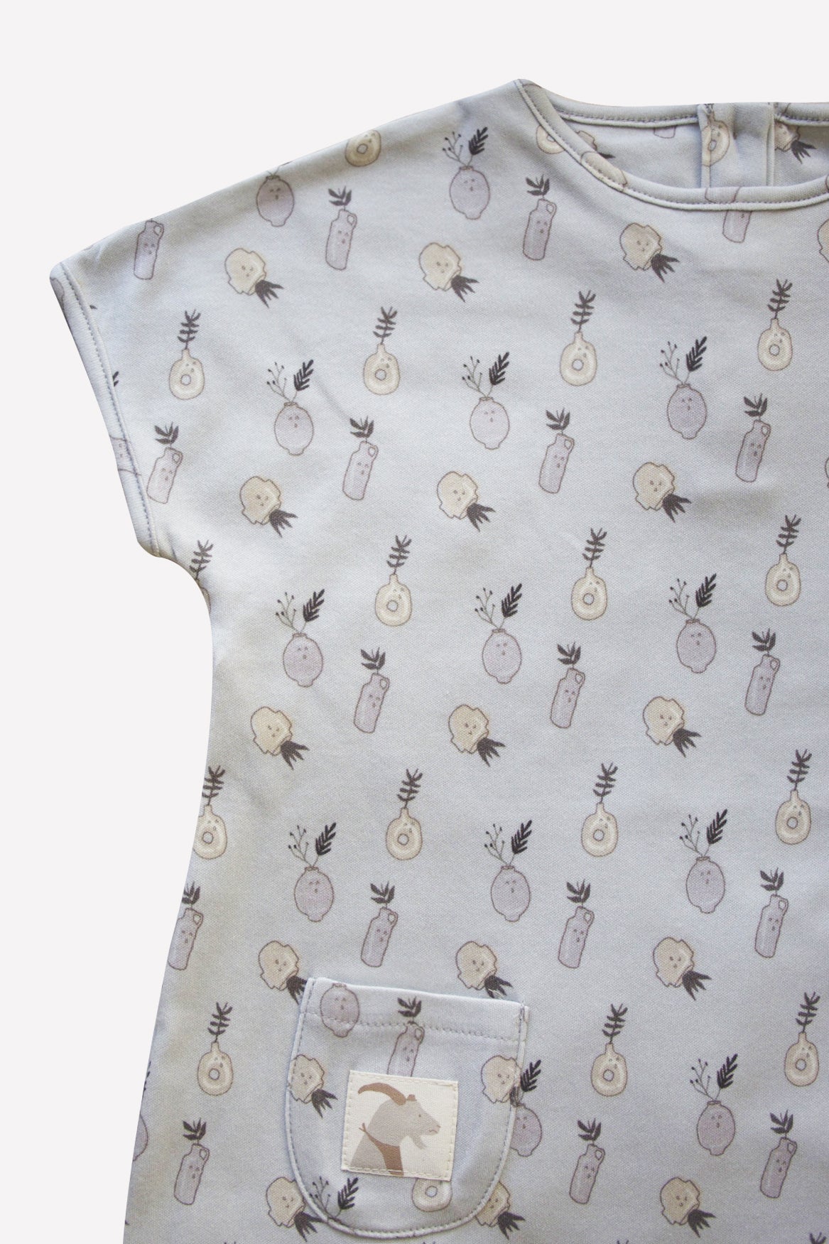 Foggy Dew ’Plant Ceramics’ Woven Romper