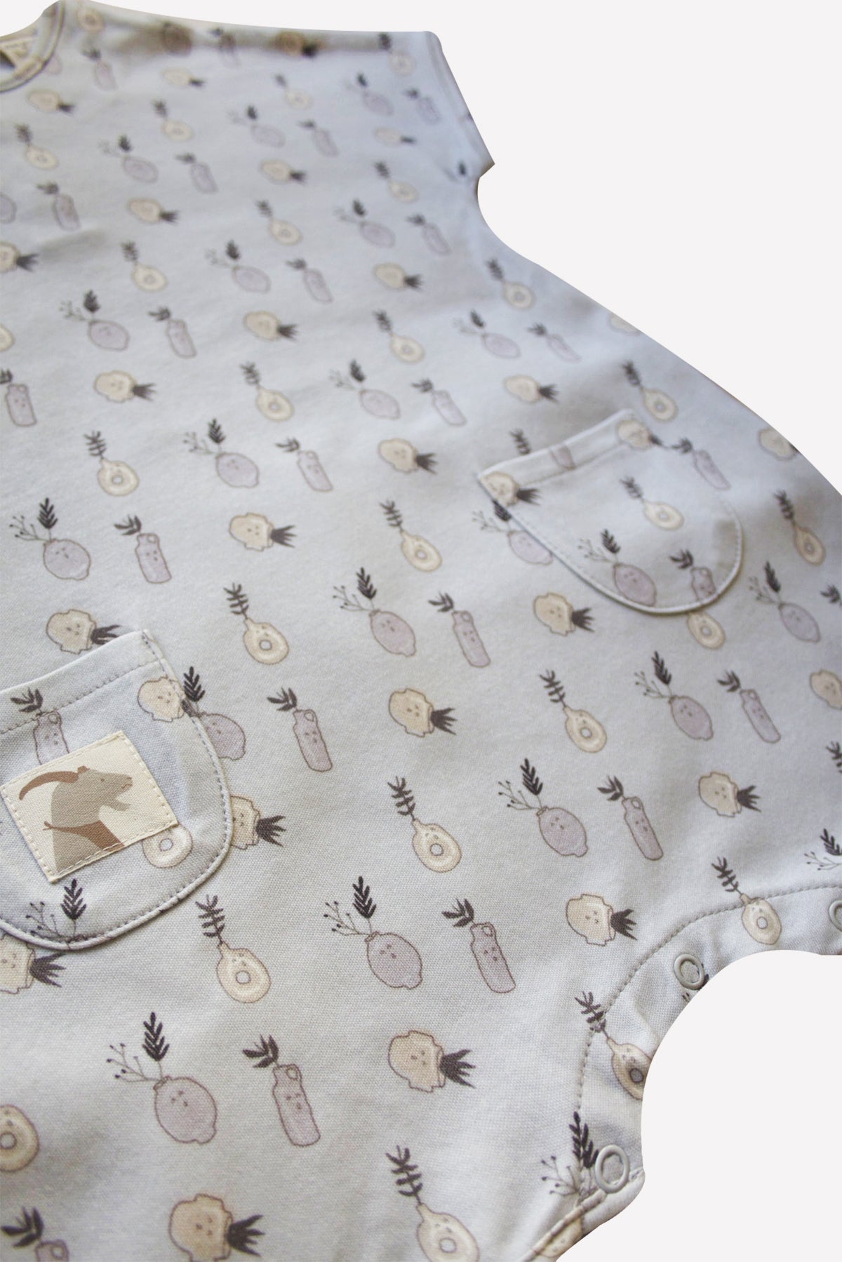 Foggy Dew ’Plant Ceramics’ Woven Romper