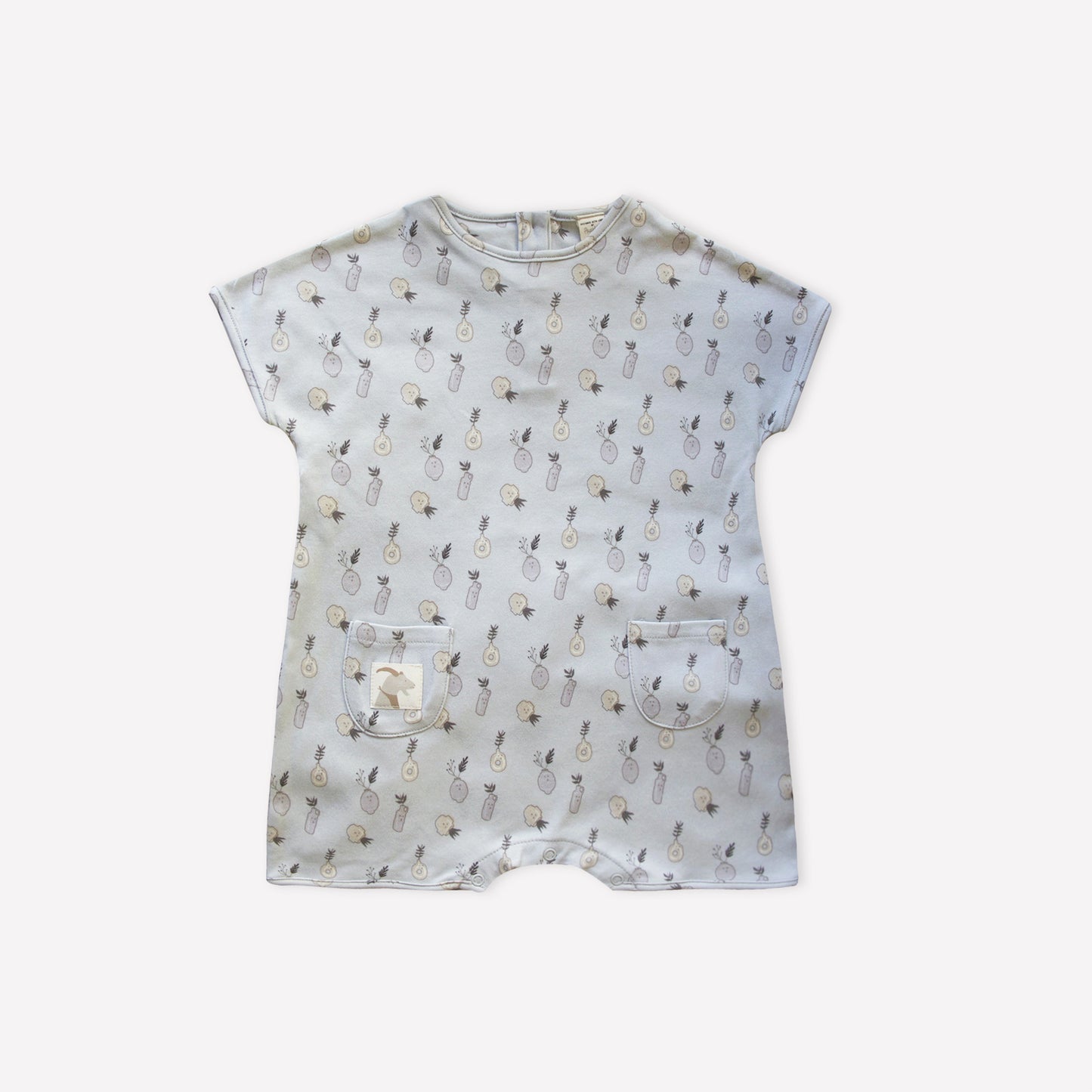 Foggy Dew ’Plant Ceramics’ Woven Romper