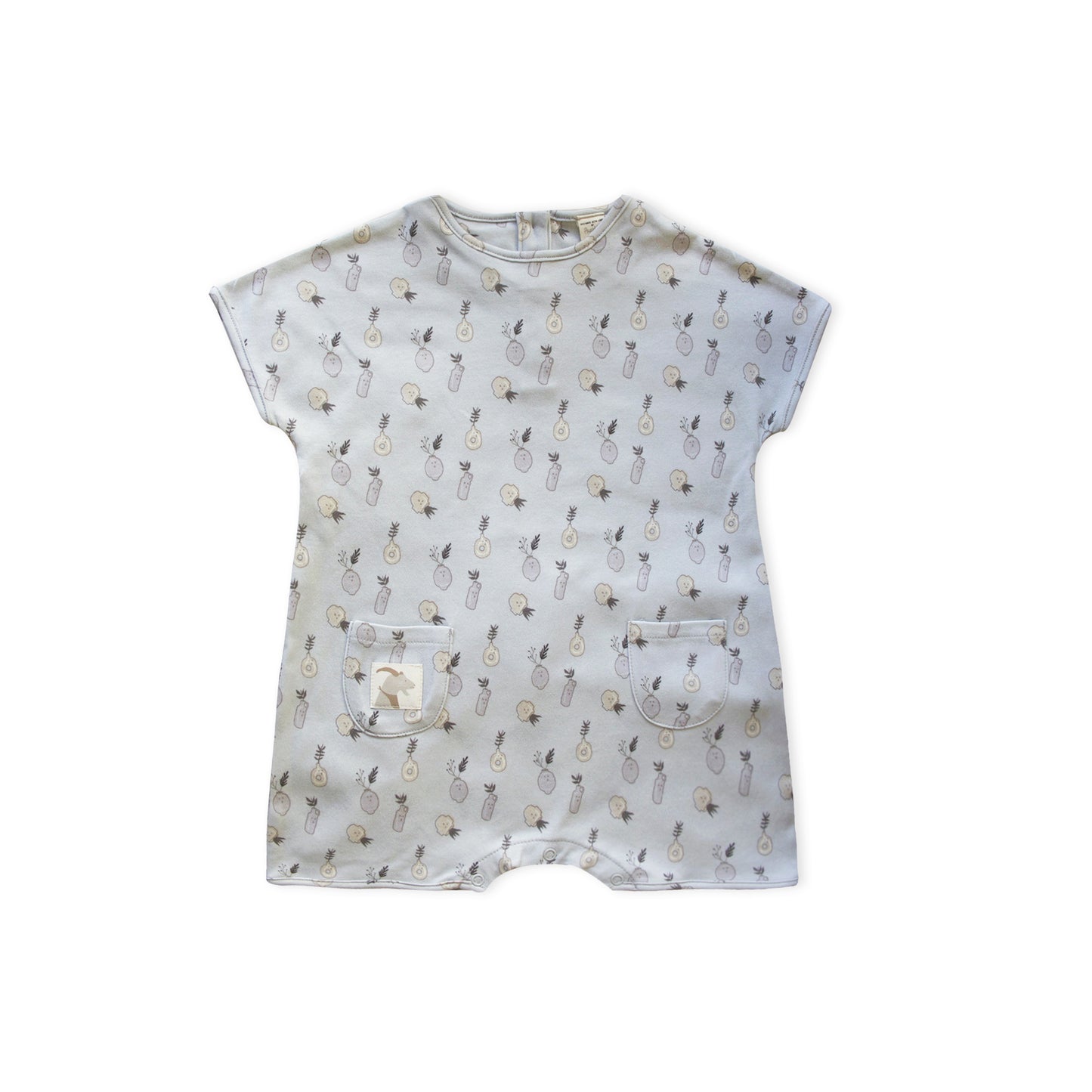 Foggy Dew ’Plant Ceramics’ Woven Romper