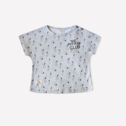 Organic Foggy Dew ’Plant Ceramics' T-shirt