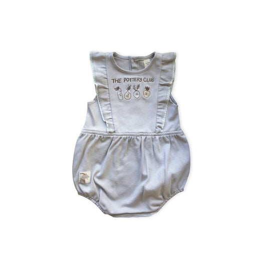 Organic Wind Chime ’The Pottery Club’ Bubble Onesie