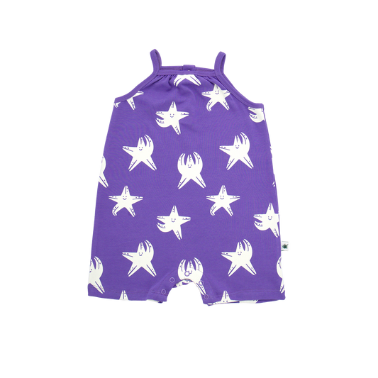 Super cute organic cotton romper for girls and boys