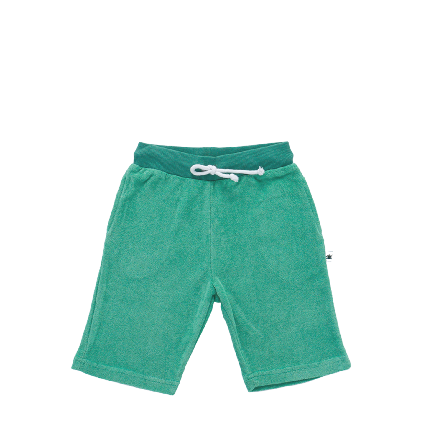 Organic cotton Bermuda Shorts - Aged 2Yrs to 7 Yrs- Colored Green