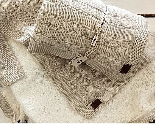 Tricot Baby Blanket with Wellsoft