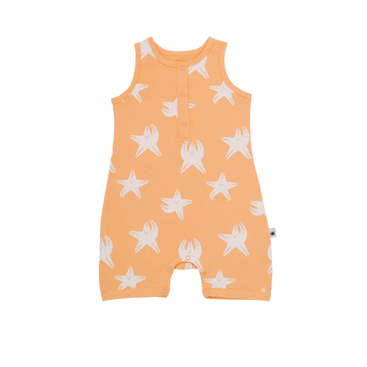 Captain Romper - Aged 0m to 3 Yrs- Colored Light Coral