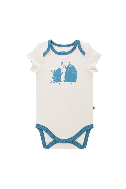 Organic short Sleeve Onesie bodysuit