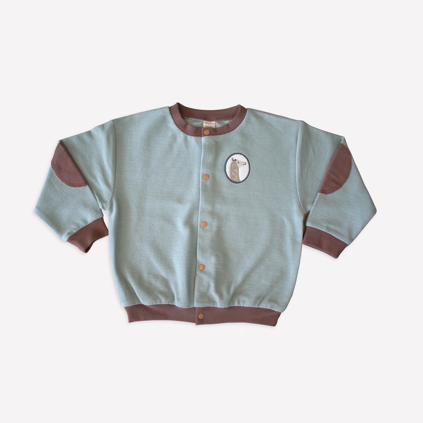 BELGIAN BLOCK ‘LAMA’ BOMBER JACKET - Aged 3m to 2 Yrs