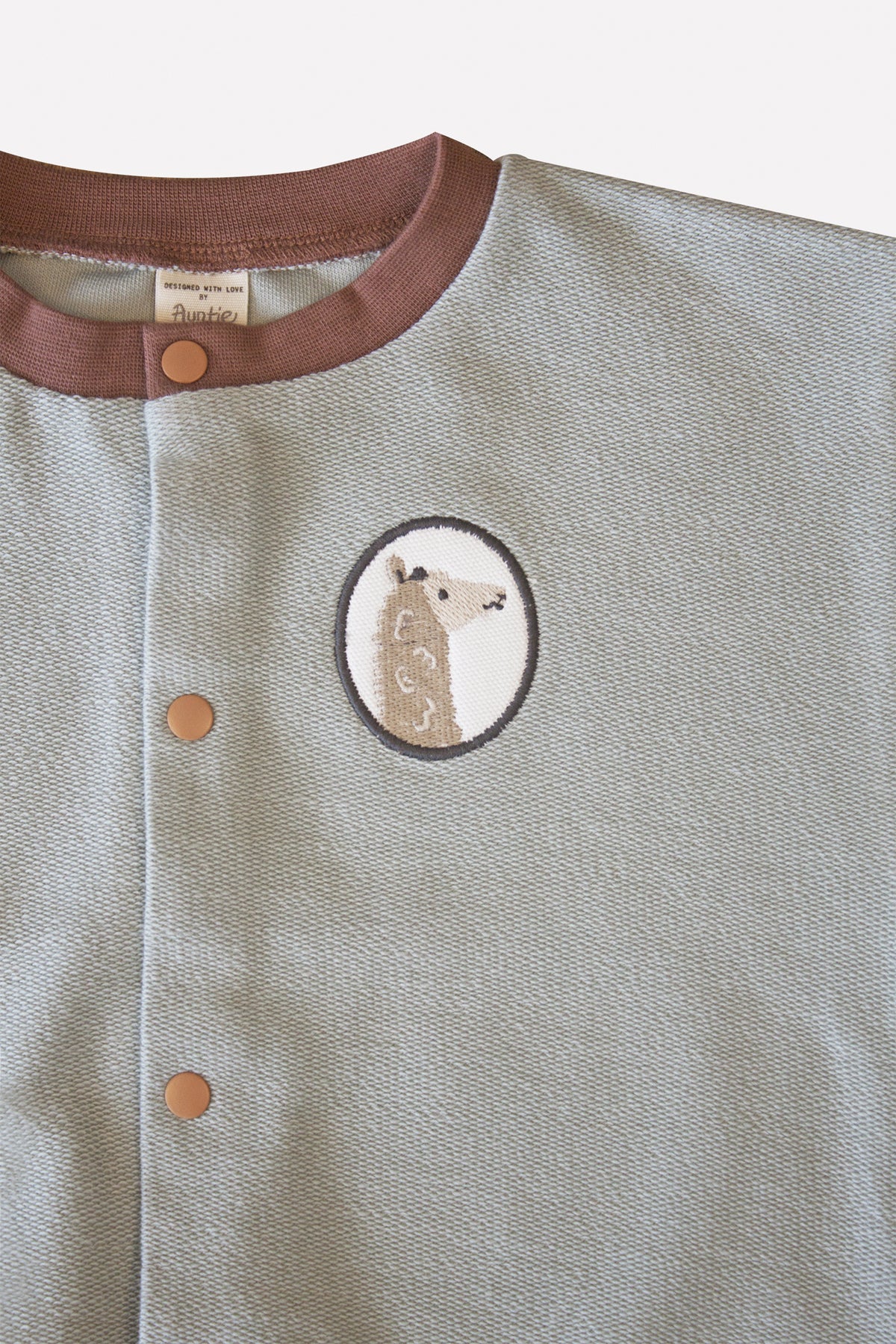 BELGIAN BLOCK ‘LAMA’ BOMBER JACKET - Aged 3m to 2 Yrs