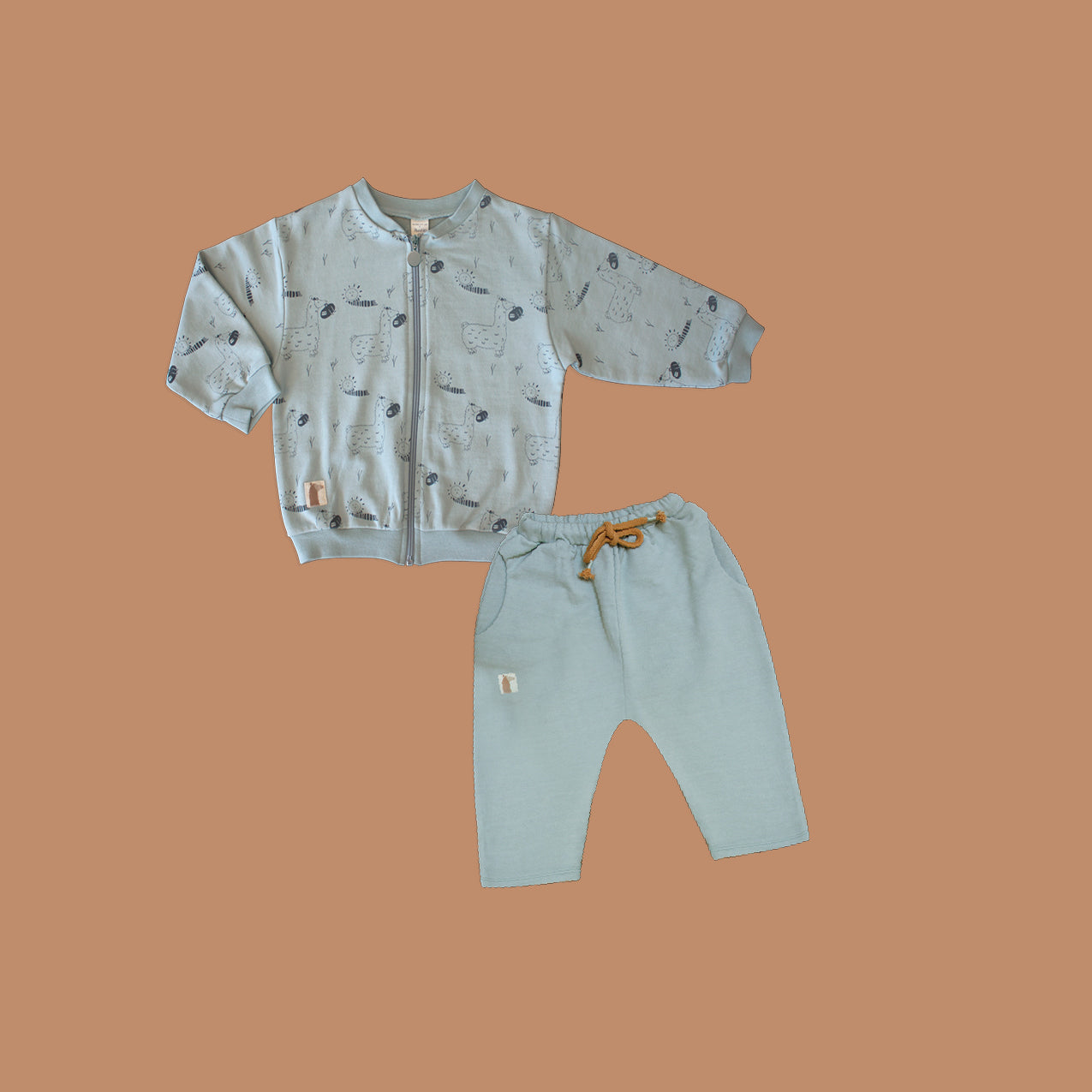 BELGIAN BLOCK ’LAMA’ JOGGER - Aged 3m to 4 Yrs