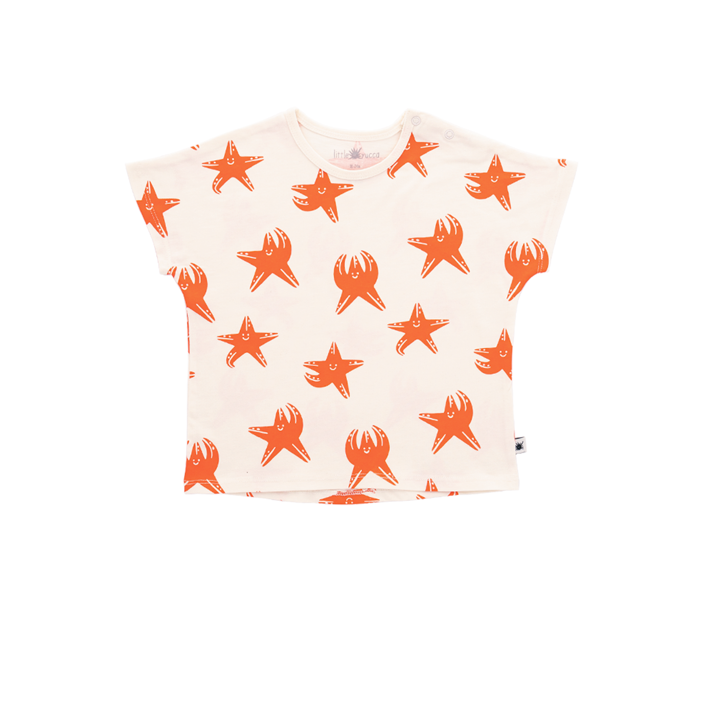 Party T-shirt - Aged 6m to 7 Yrs- Colored Offwhite