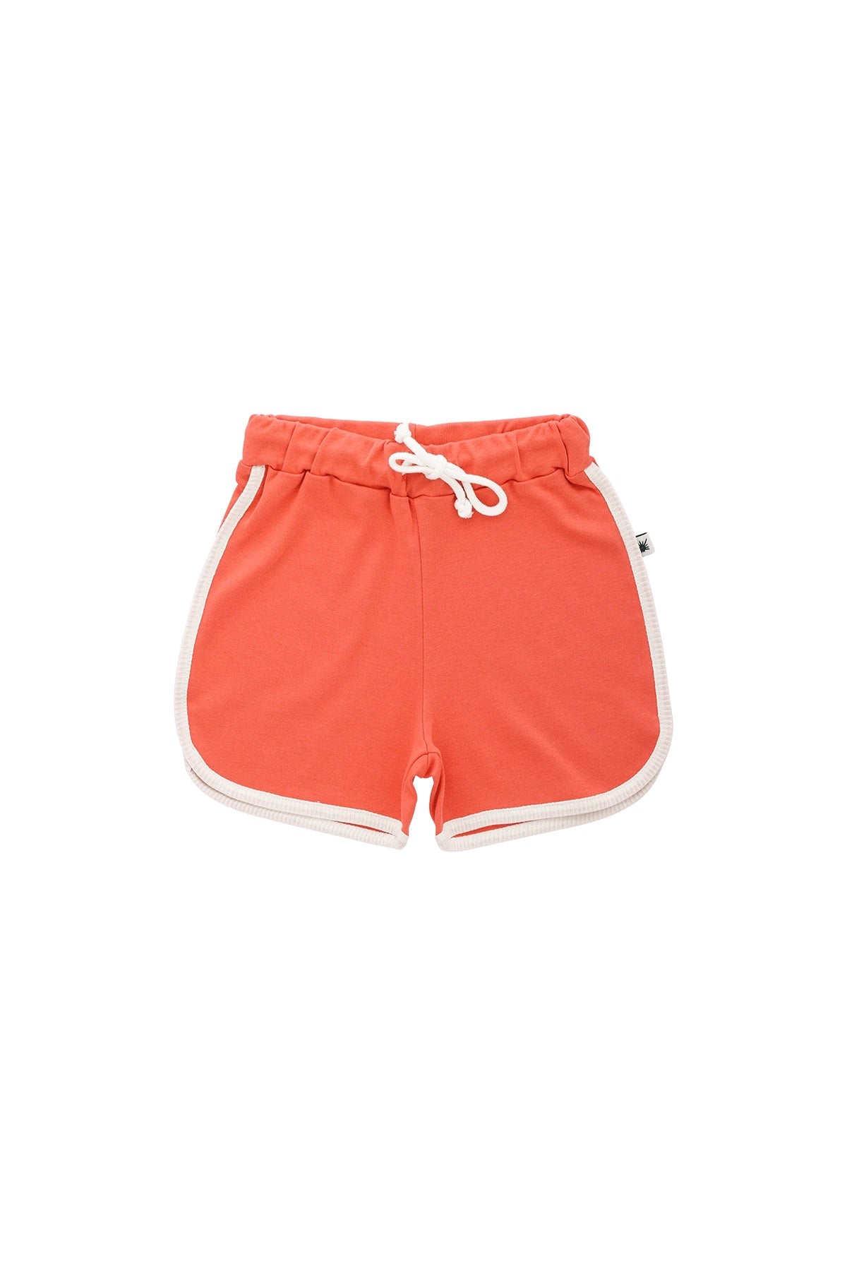 organic cotton orange short for girls and boys