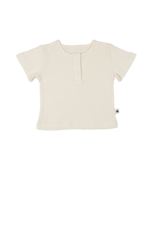 "Simples" T-shirt - Aged 12m to 3 Yrs- Colored Off-white