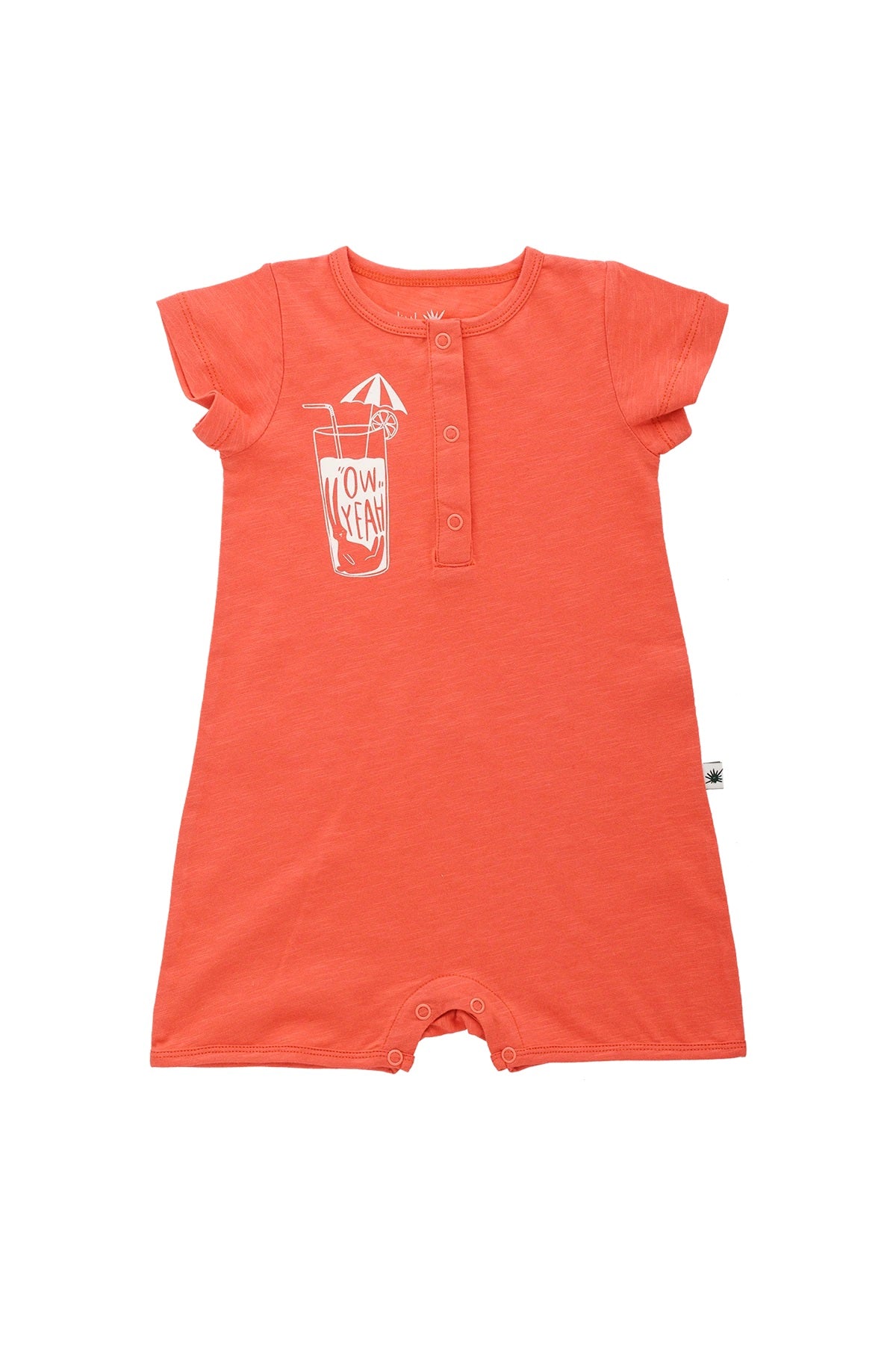 Sunny Romper -Aged 0-12 Months- Colored Cranberry