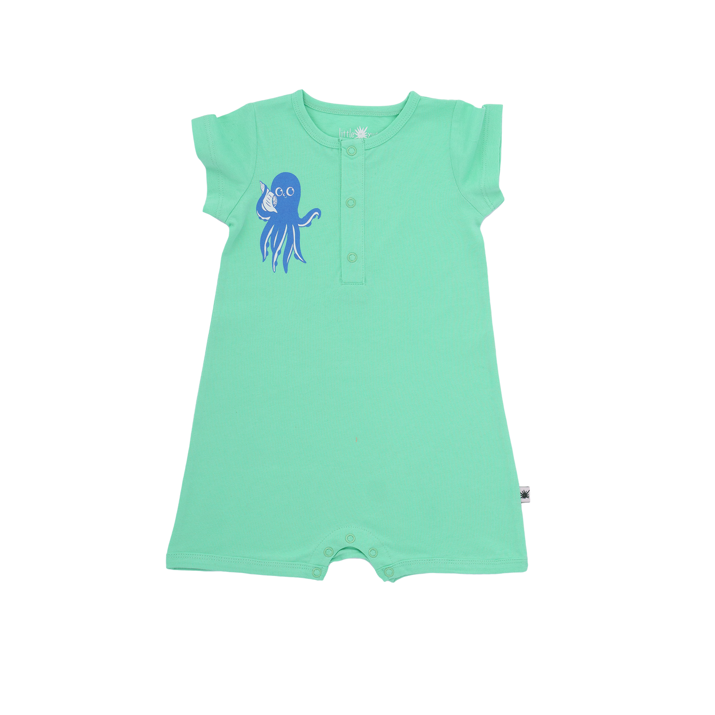 Sunny Romper -Aged 6m to 3 Yrs - Colored Green