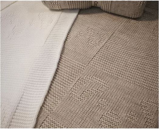 Tricot Baby Blanket