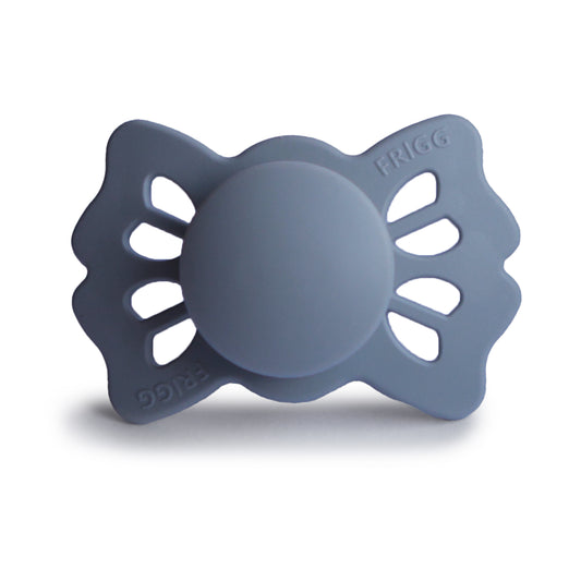 FRIGG Lucky Symmetrical Silicone Baby Pacifier Slate Size 1 (0-6 Months)