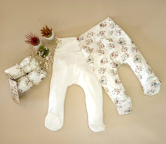 Unisex Bottom Pajamas with Booties