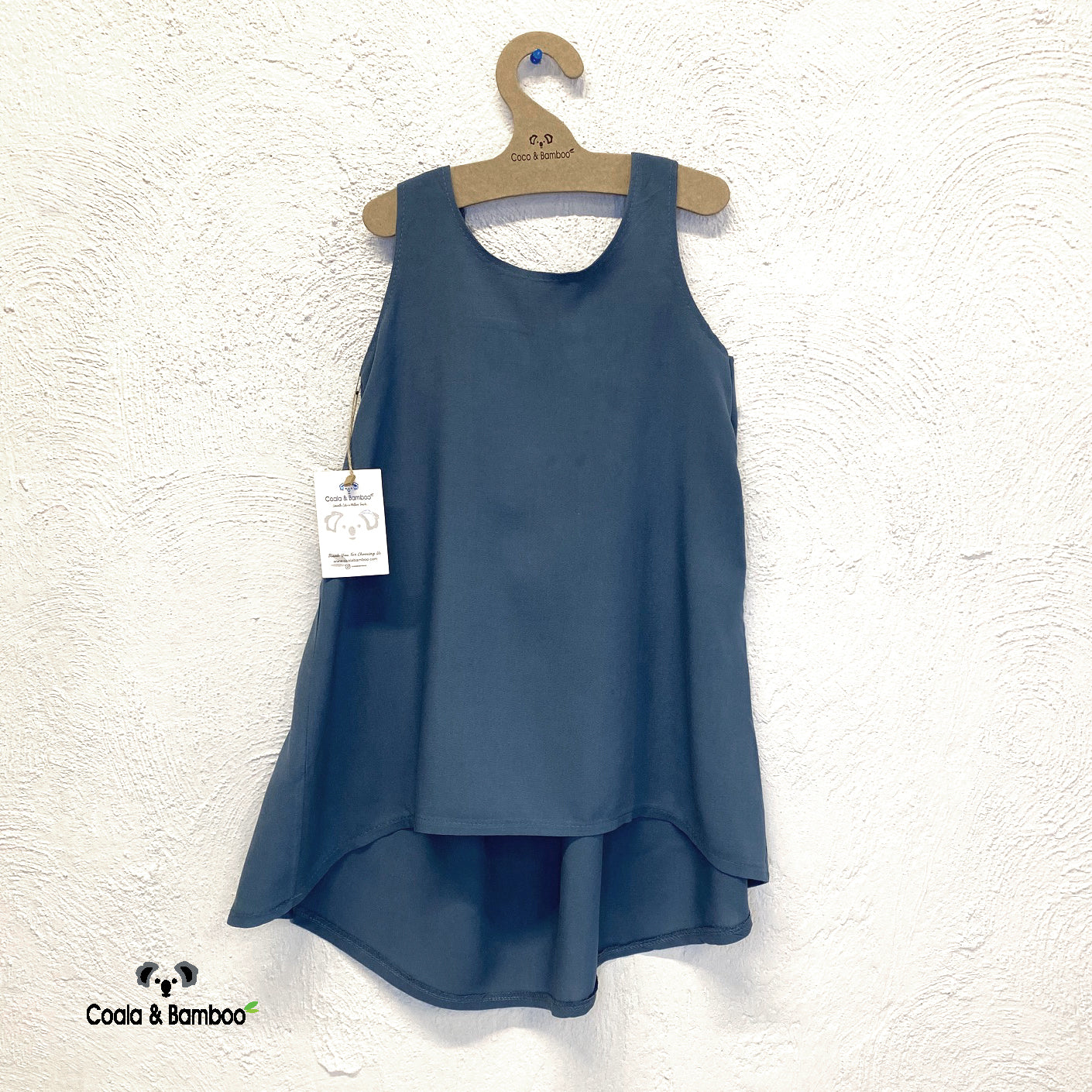 Doha dress for girls Aged 3 Yrs to 9 Yrs- Colored Blue
