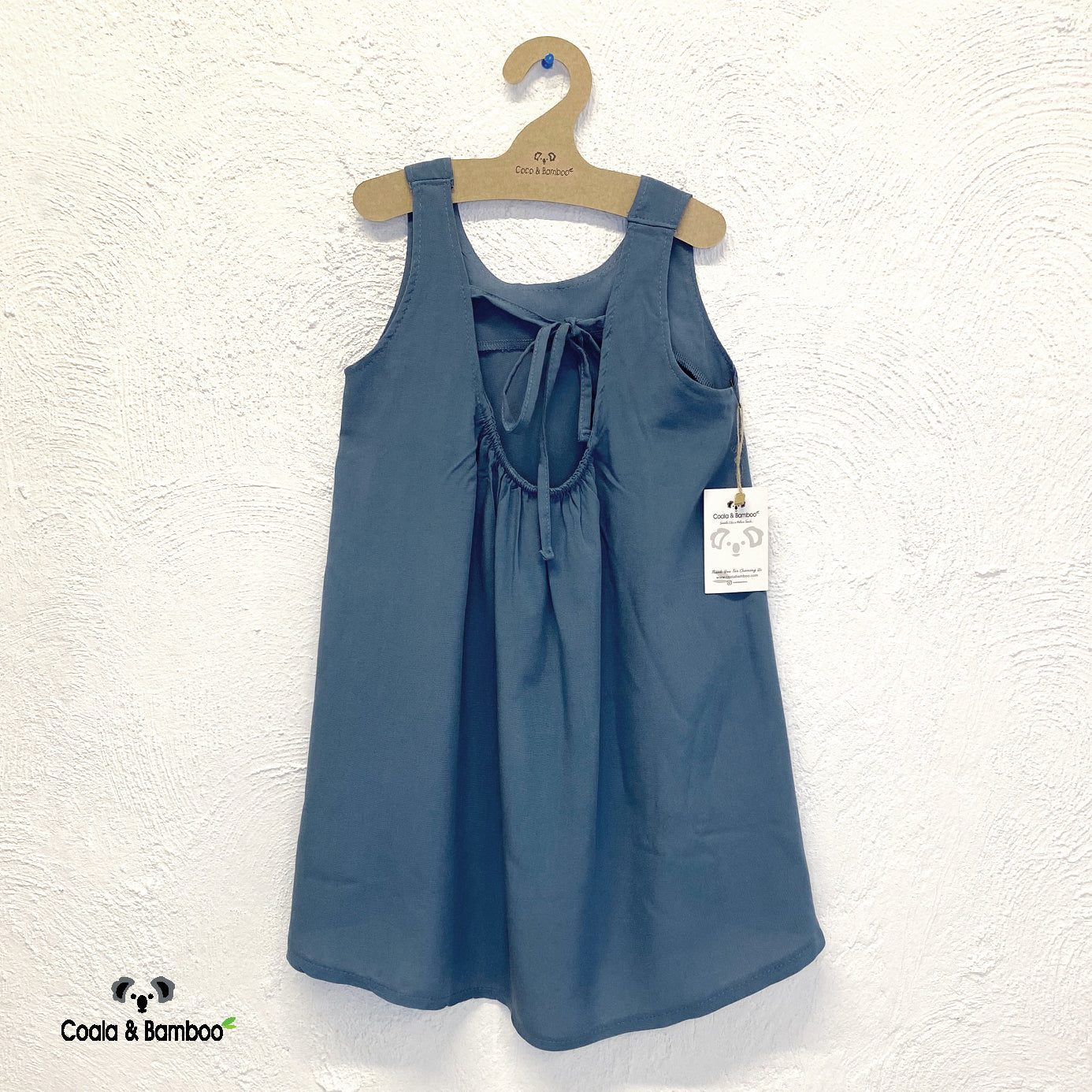 Doha dress for girls Aged 3 Yrs to 9 Yrs- Colored Blue