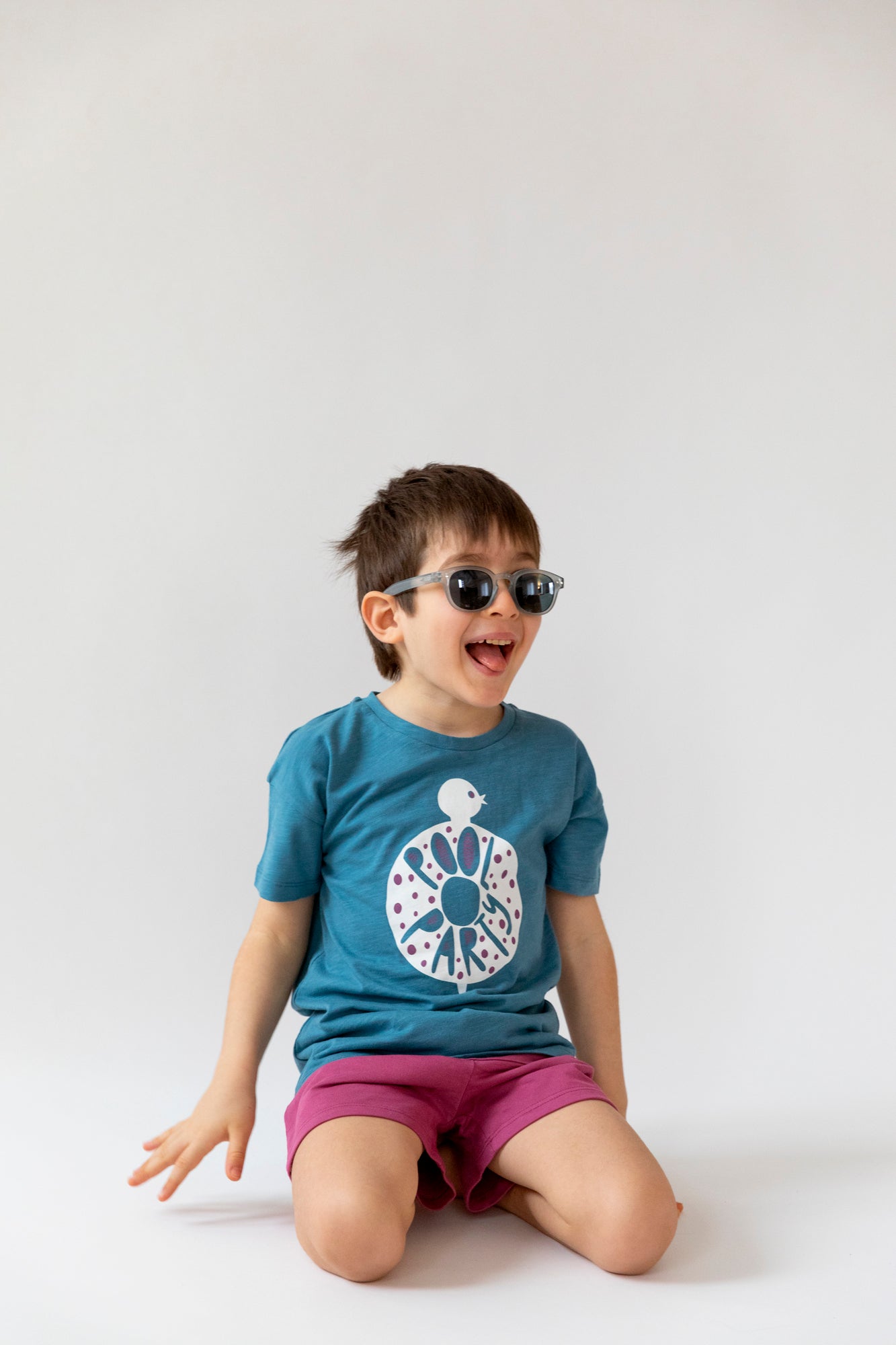 Organic cotton short for boys and girls