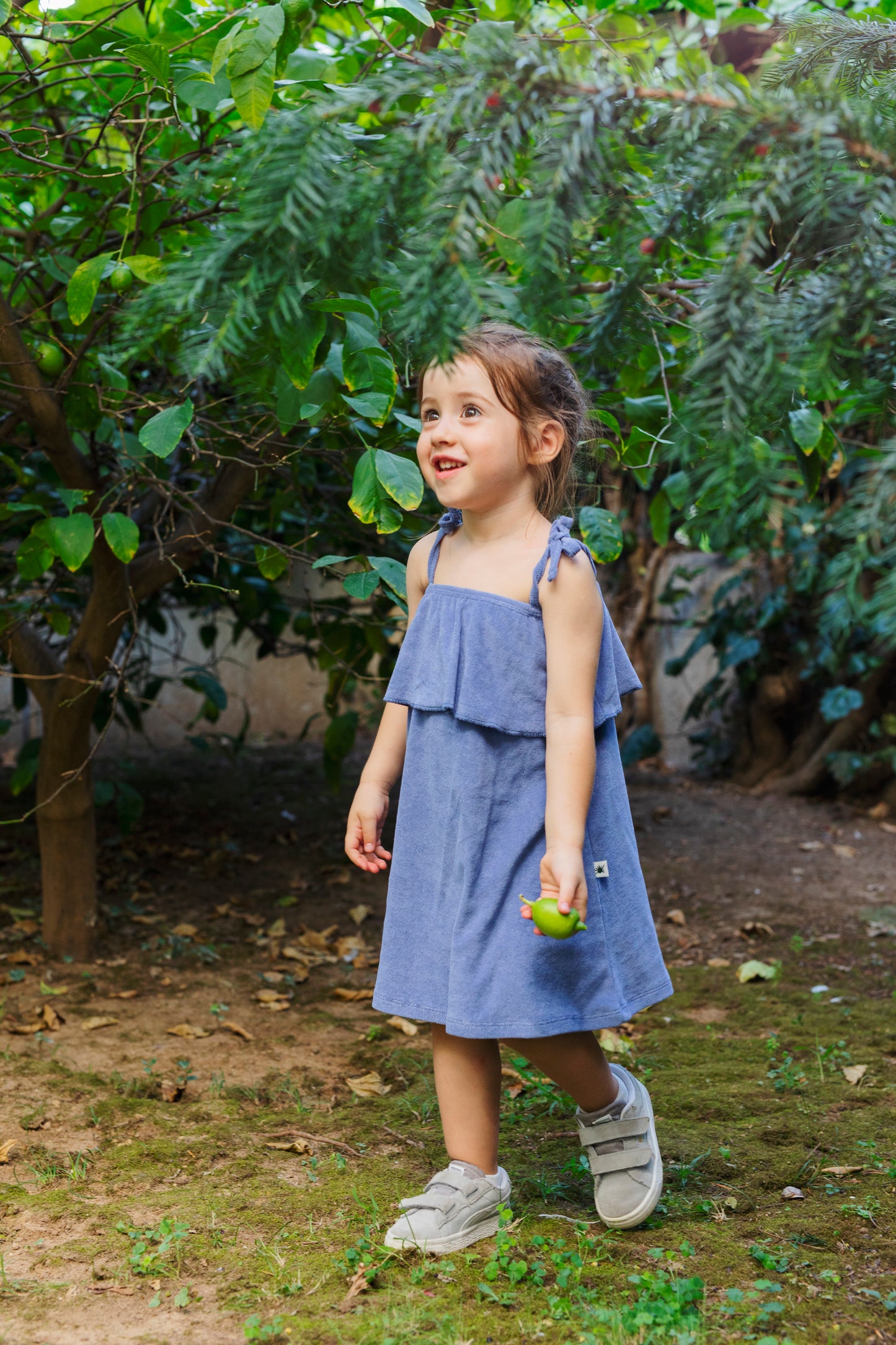 "Sun" Terry Towel Dress - Aged 18m to 3 Yrs