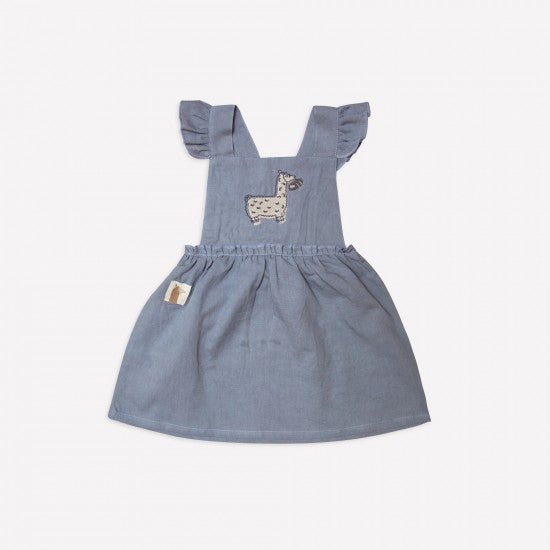 Organic Porpoise ’Lama’ Baby Dress Aged 9m to 2 Yrs