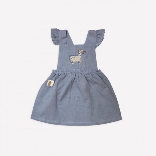 Organic Porpoise ’Lama’ Baby Dress Aged 9m to 2 Yrs