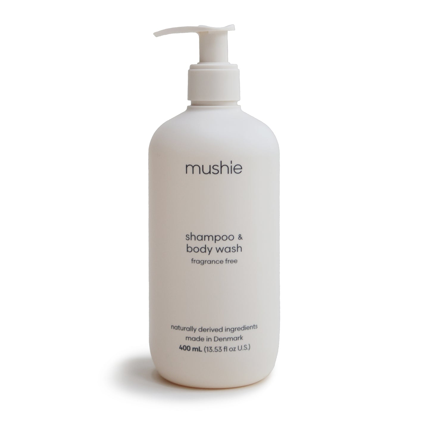 Mushie Baby Shampoo & Body Wash Fragrance Free - 400 ml
