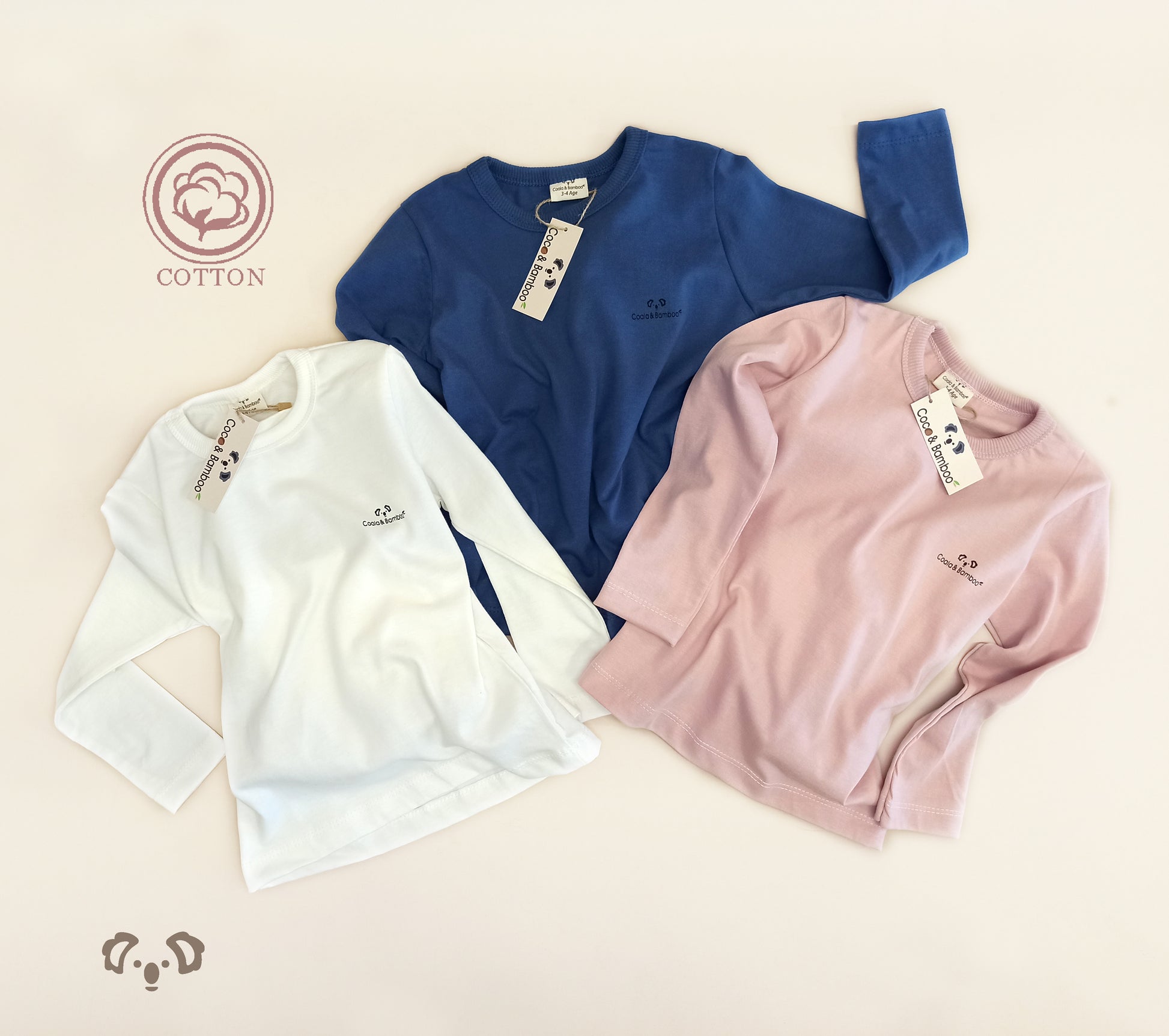 Light Basic Cotton sweatshirt suitable for UAE weather